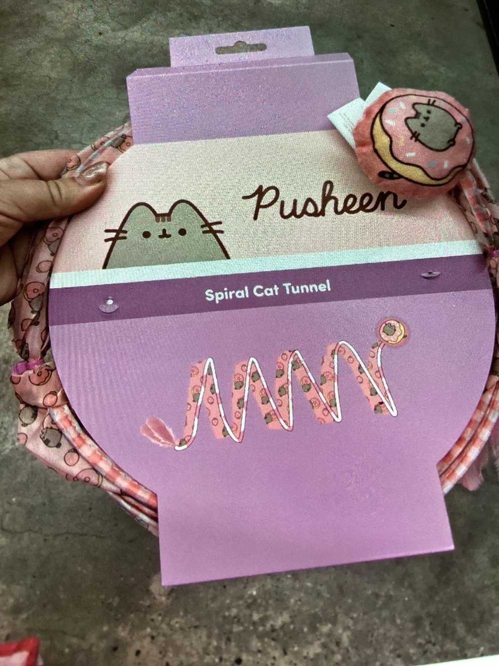 New Pusheen Spiral Cat Tunnel